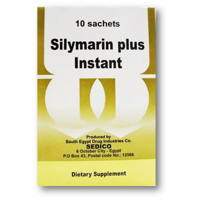 SILYMARIN PLUS INSTANT LIVER DIETARY SUPPLEMENT ( SILYMARIN 200 MG + ACETYLCYSTEIN 200 MG + VIT. A 300 IU + VIT. E 10 MG + VIT. C 30 MG + ZINC 3.65 MG ) 10 SACHETS